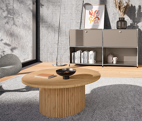 Runder Couchtisch, 60 cm