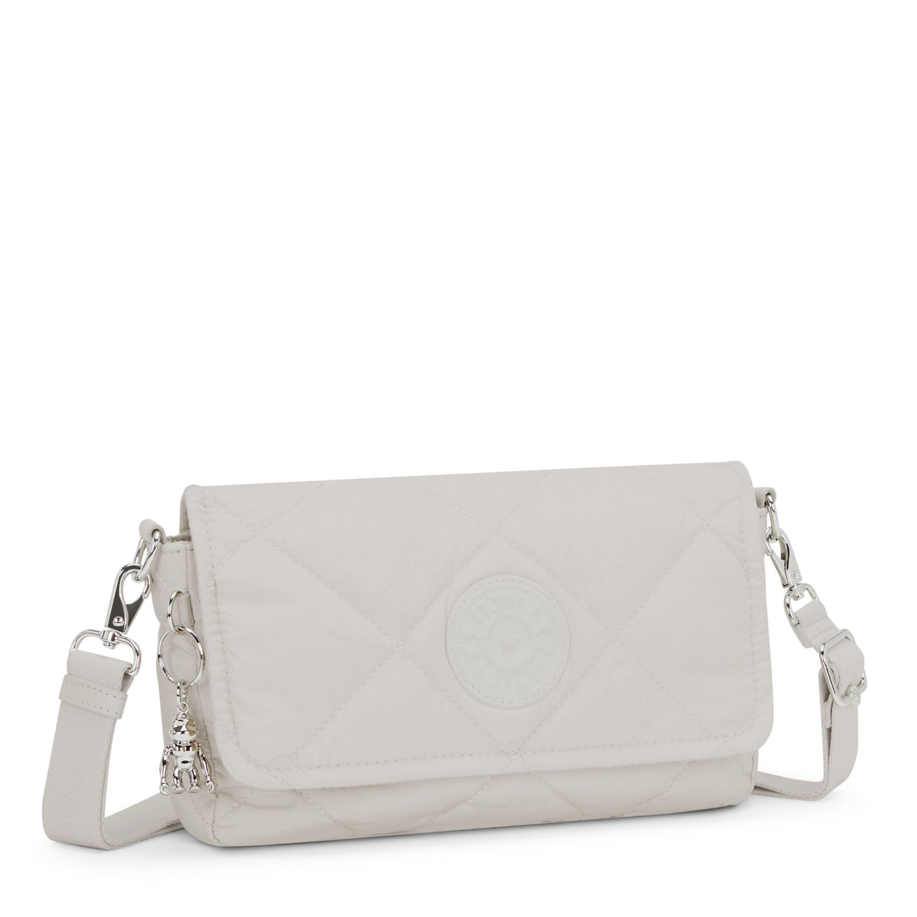 ARAS Petit sac à bandoulière avec sangle amovible - Airy Beige Quilt