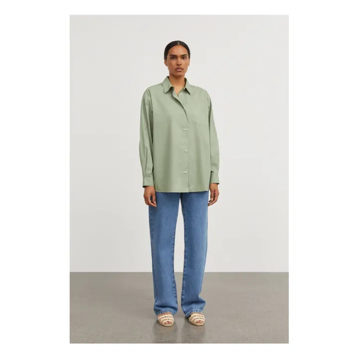 Skall Studio Chemise Edgar | Vert d'eau