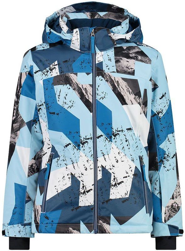 Cmp - Snaps Hood 39w2085 - Jas - Veelkleurig - Clima Protect-technologie - Waterbestendig
