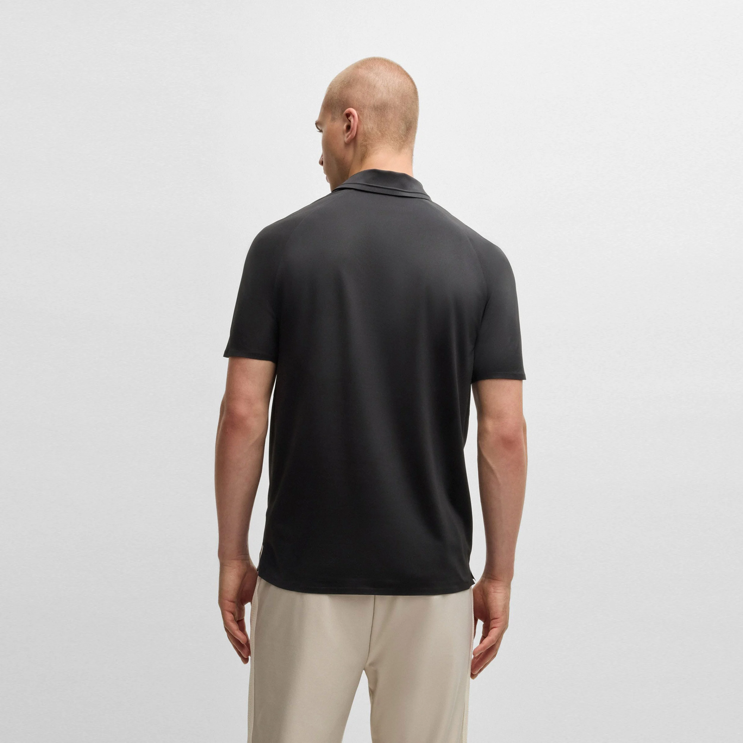 BOSS Patteo MB 16 Polo Hommes - Noir