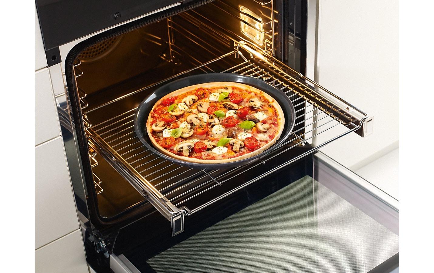 Quiche-Backform HBF 27-1, 27 cm, SchwarzRunde Backform