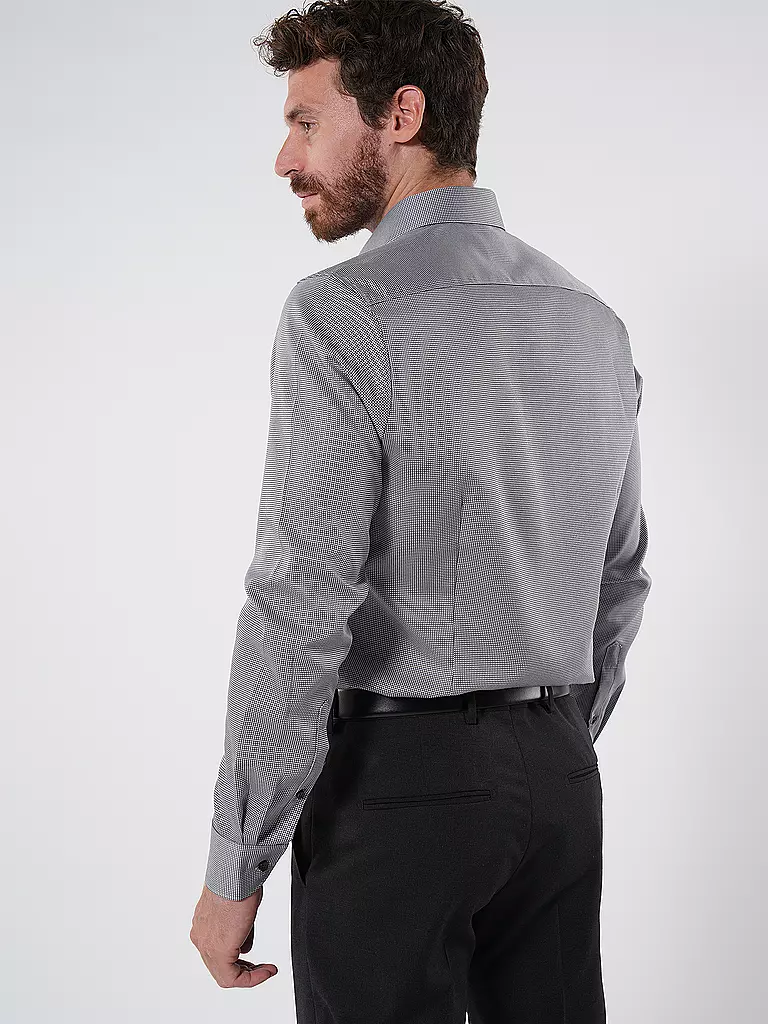 OLYMP LEVEL FIVE Hemd Body Fit schwarz