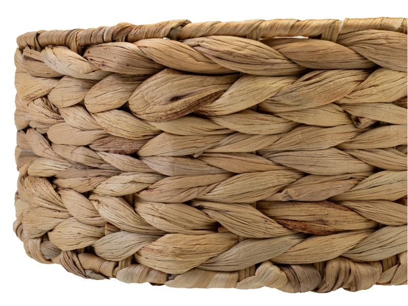 COCON Aufbewahrungskorb Natur, 25 x 10 cm Geflochtener Behälter