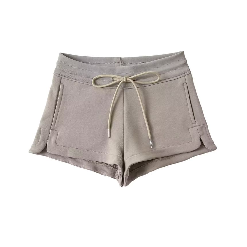 Morhan - Effen joggingbroek met trekkoord in de taille