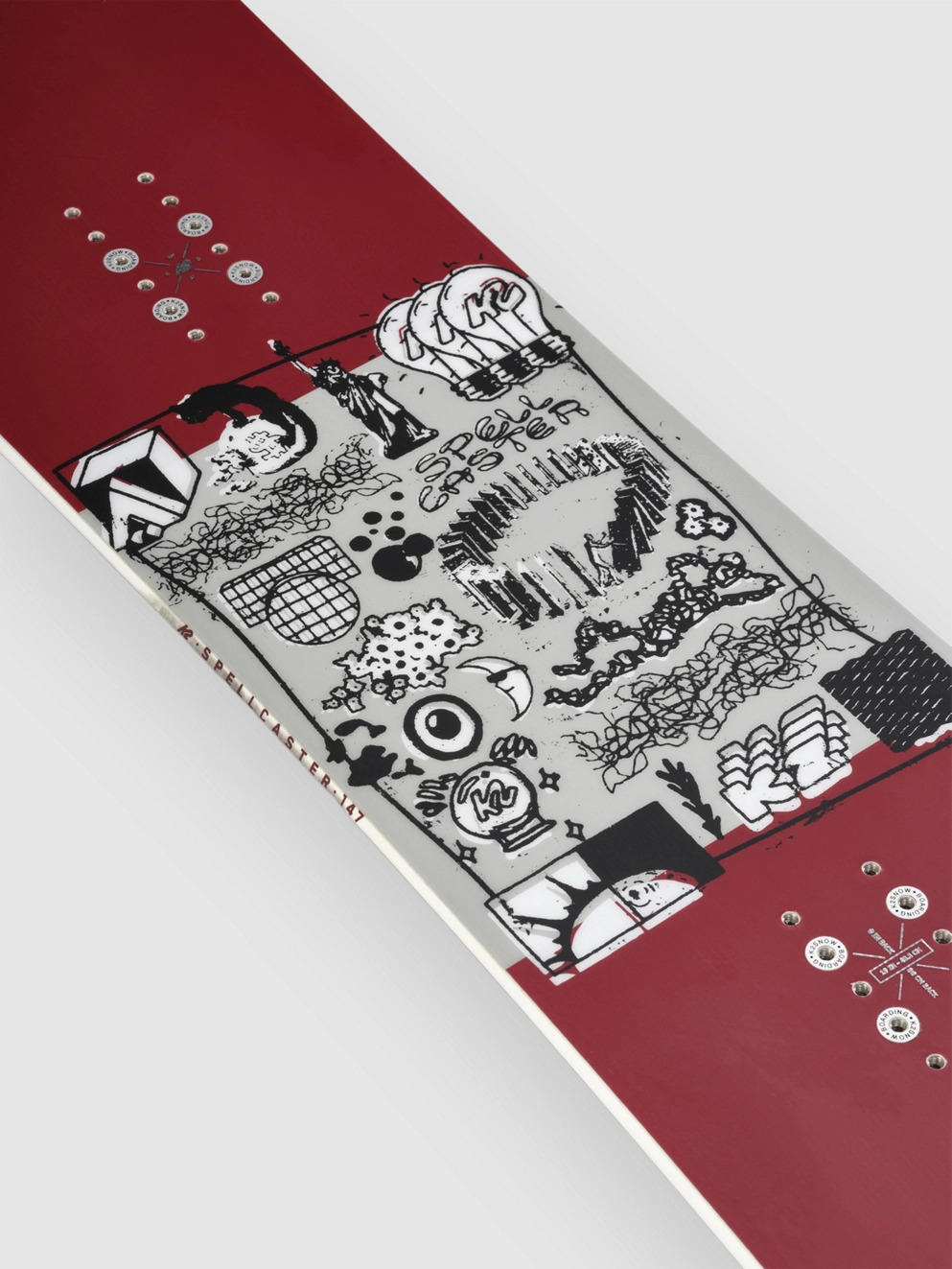 K2 Spellcaster 2025 Snowboard design