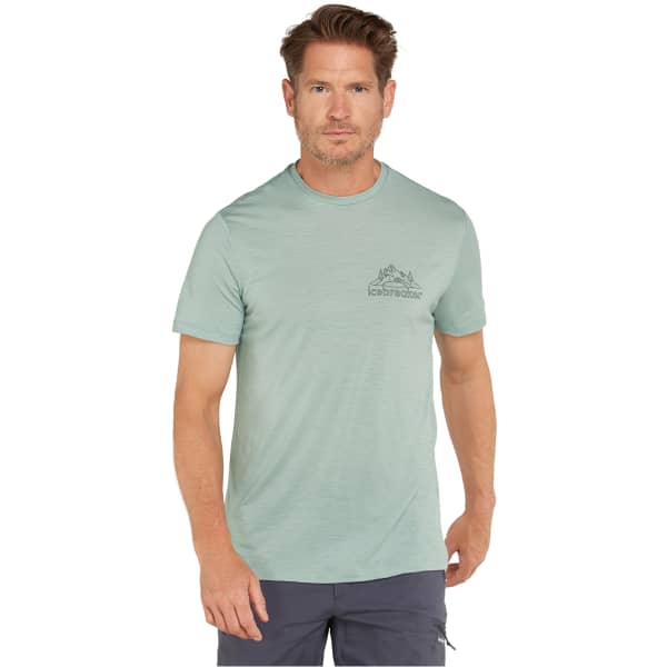 T-shirt randonnée ICEBREAKER M 150 TECH LITE SS TEE IB BACKPACK MOSS