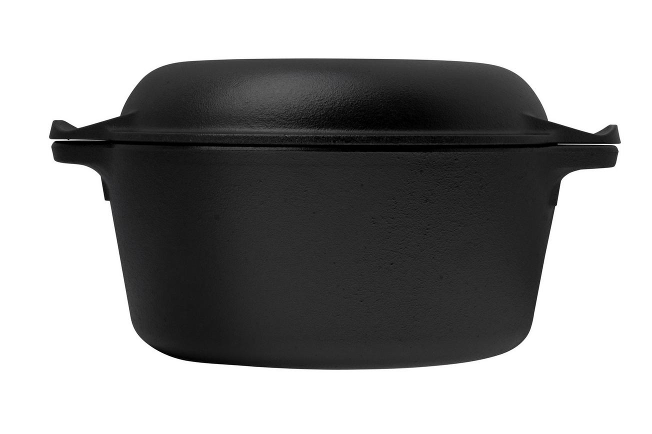 Lodge Double Dutch Oven L8DD3, Inhoud ca. 4,7 L