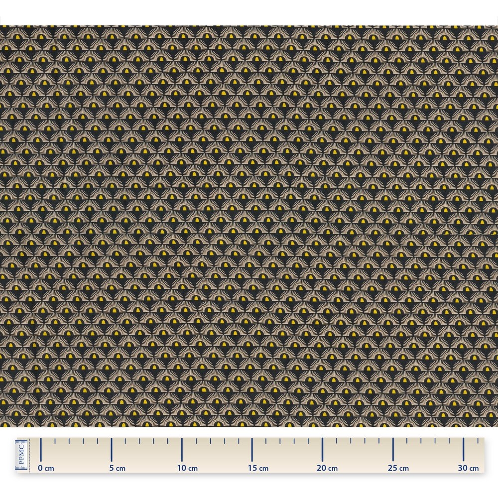 Coupon Tissu 50 Cm Soleil Inca