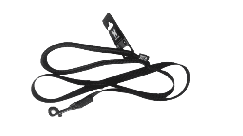 Pulseira Martin Sellier em nylon com pega confortável, preta, tamanho P