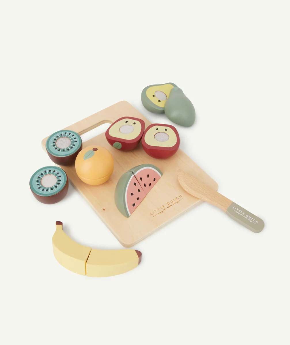 LITTLE DUTCHFRUITS À DECOUPER EN BOIS