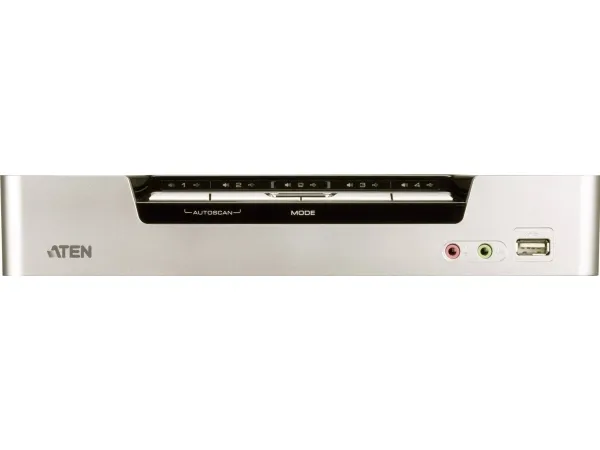 ATEN CubiQ CS1794 USB 2.0 HDMI KVMP Switch - KVM / audio-switch - 4 x KVM / audio - 1 lokalbruger - desktop