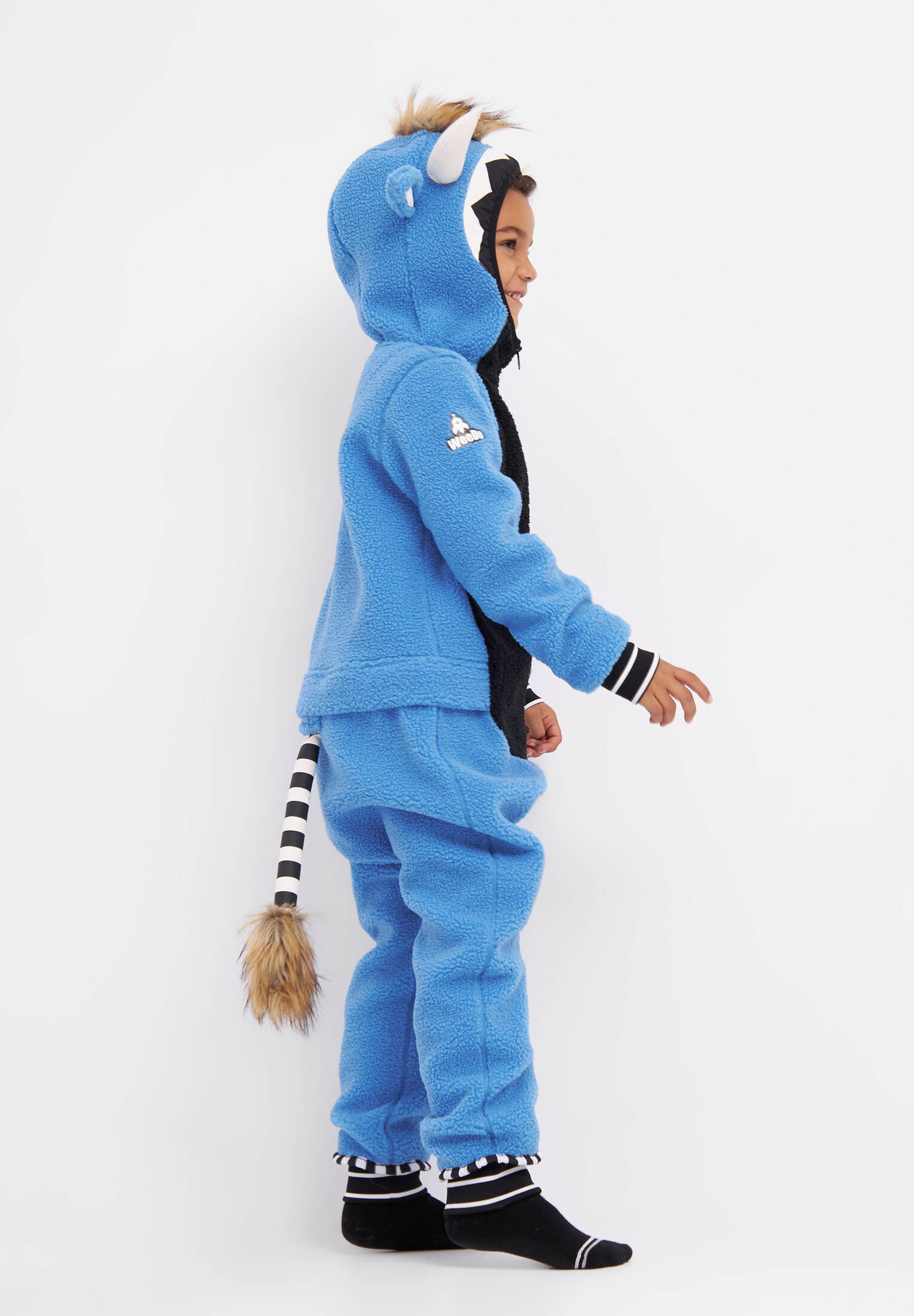 WeeDo| Kinder Teddy Fleece Overall WILD THING Fleece Funwear