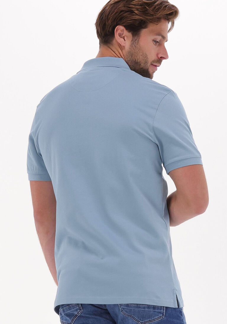 LYLE & SCOTT lichtblauwe lyle & scott polo plain polo shirt