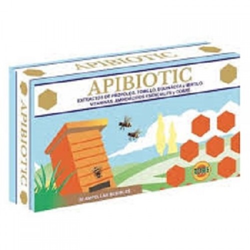 Apibiotic 20 ampolas