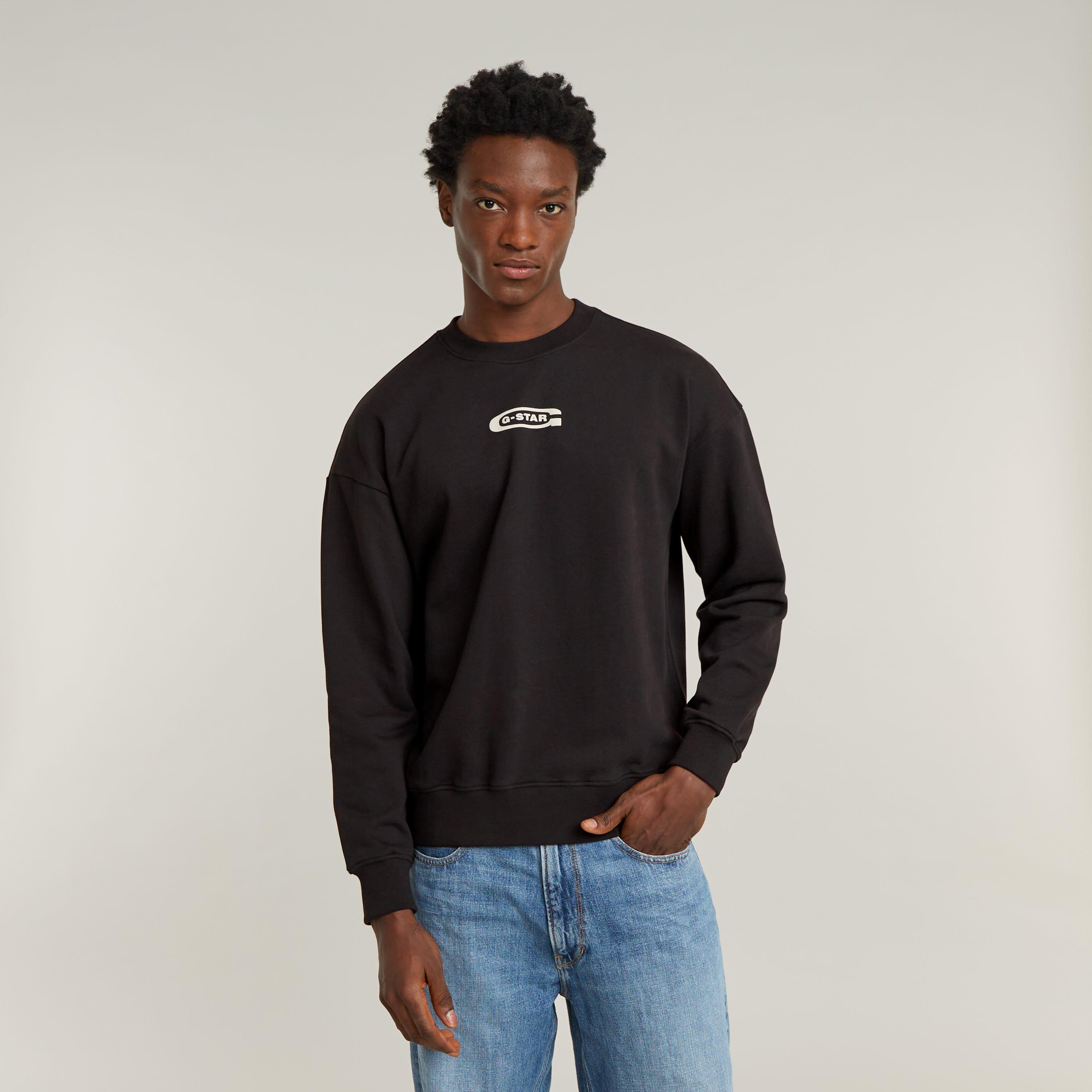G Star Graphic Print Crewneck Jumper