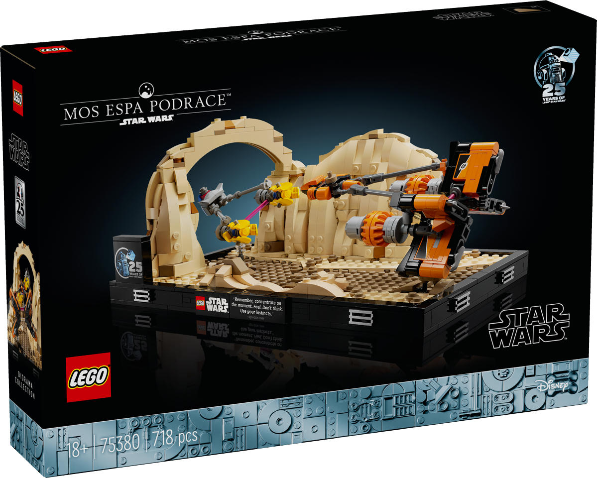 LEGO Star Wars - Diorama med Mos Espa-podrace™ (75380)