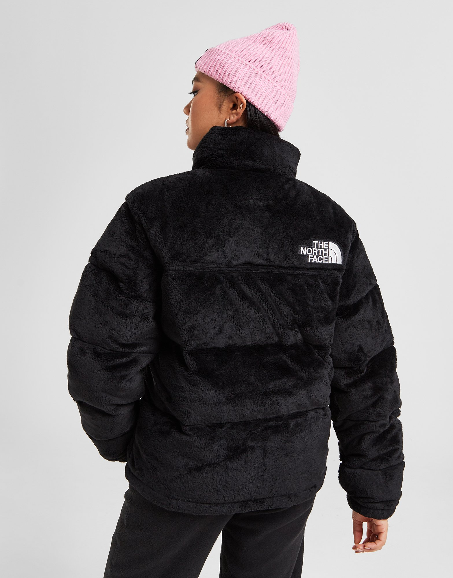 The North Face Veste Nuptse Velours Femme