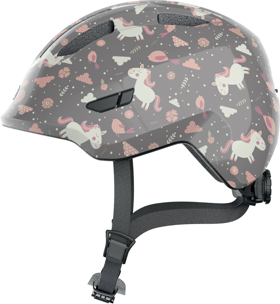 Abus Smiley 3.0 Cykelhjelm til Børn Grey Horse