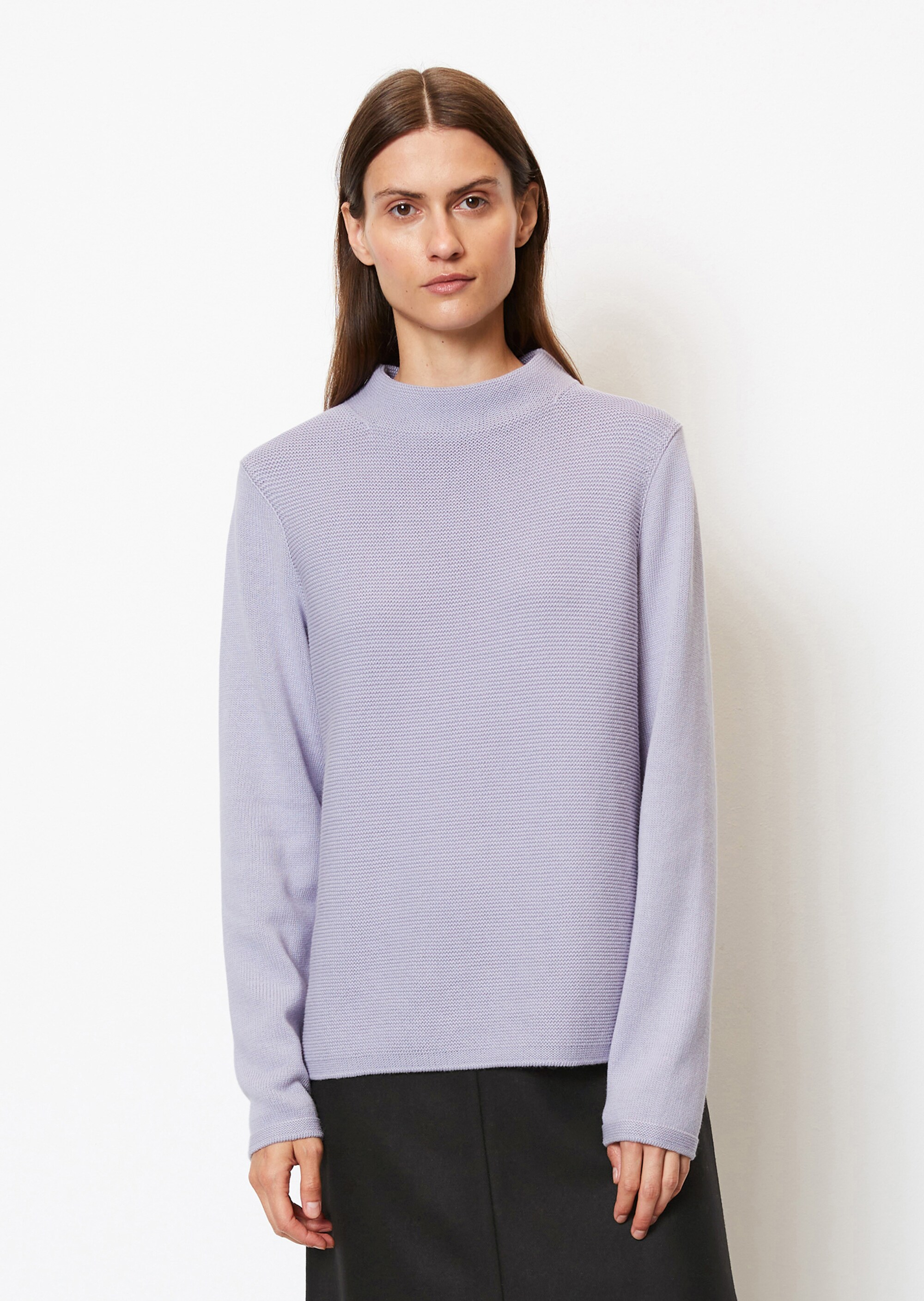 Strickpullover slim aus Organic Cotton