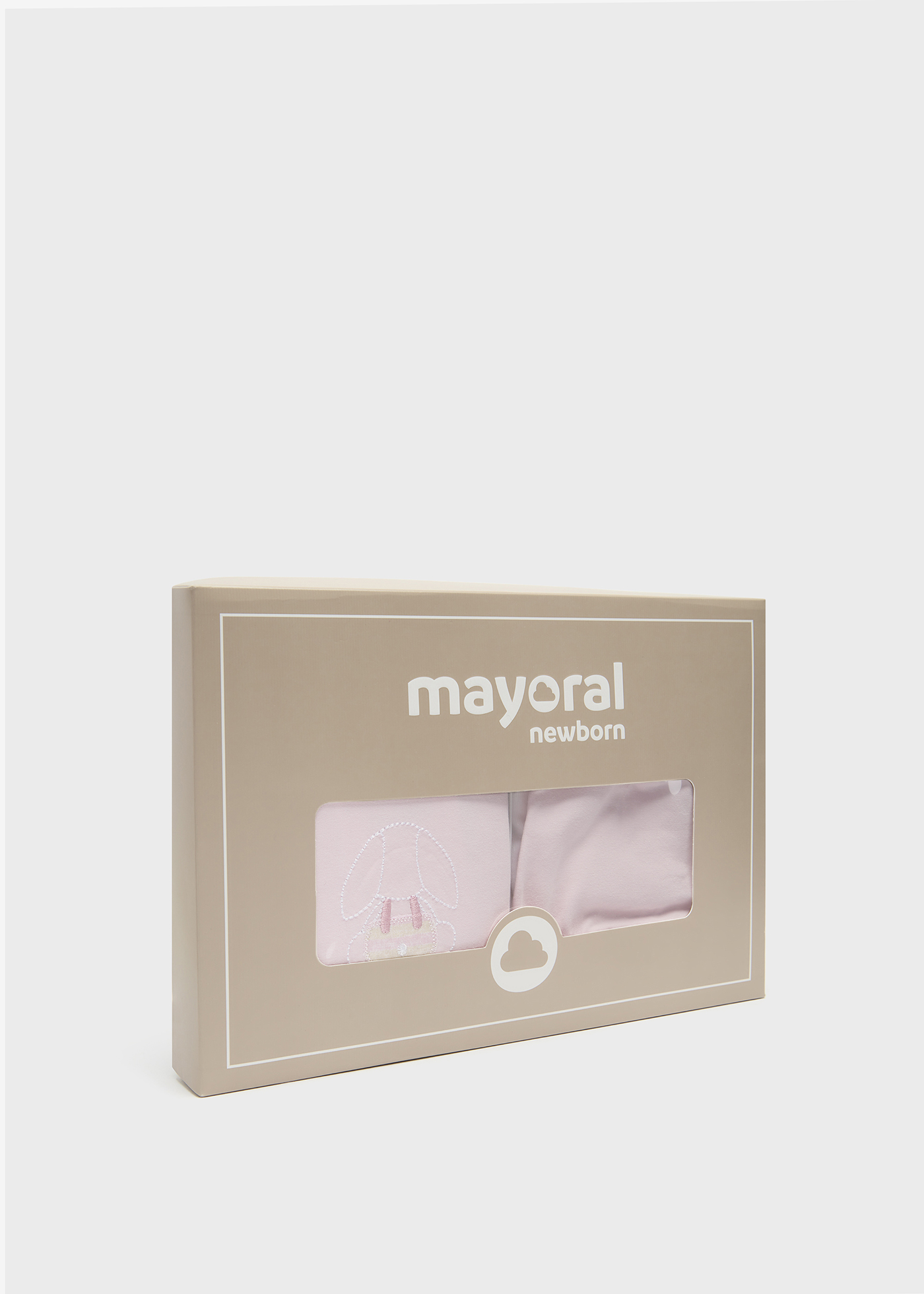 Conjunto de macacão de 3 peças Better Cotton para recém-nascidos, cor cru