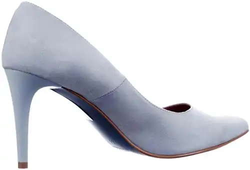 8 GIULIA LICHTBLAUW - maat 43 pump lichtblauw - maat 43 Calandschoen