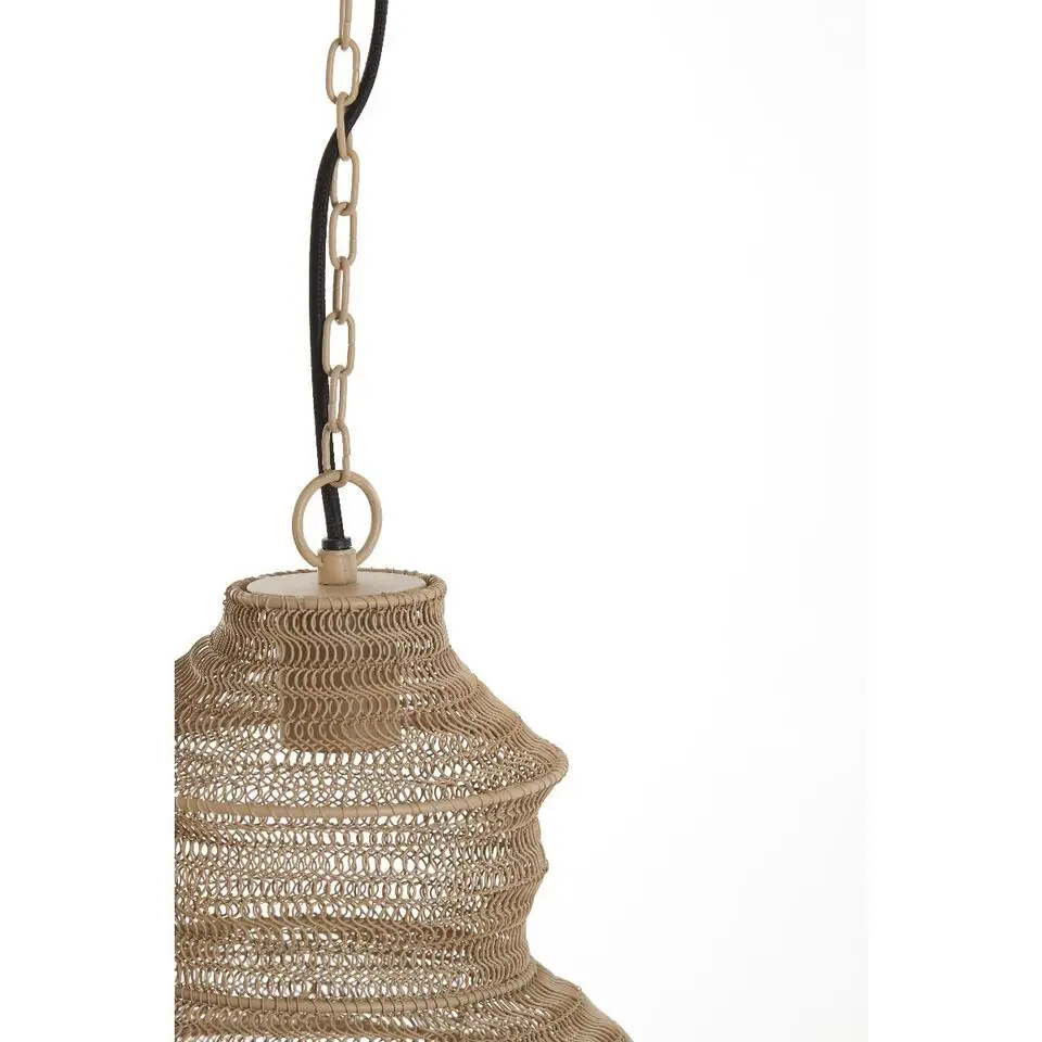 Hanglamp Nakisha - Zand - Ø40cm