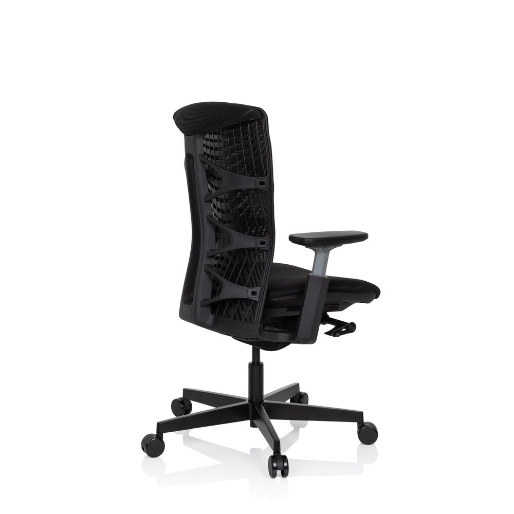 Profi Bürostuhl SKOPE Netzstoff mit Armlehnen (höhenverstellbar) hjh OFFICE