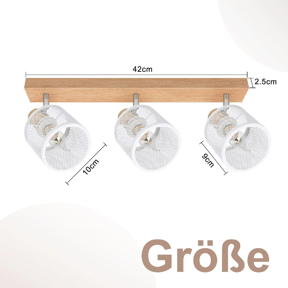 ZMH Lampe Pendante 3 Flame