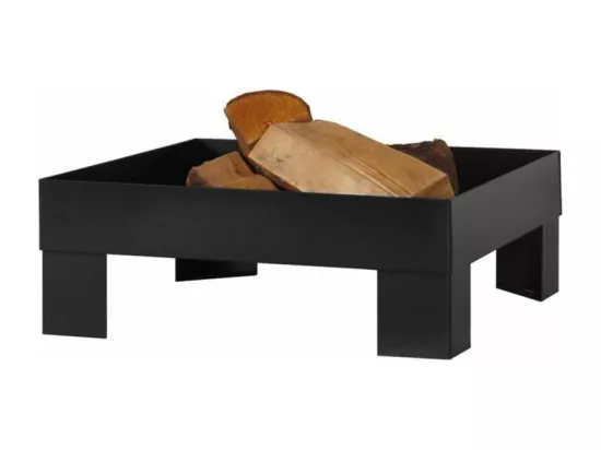 Brasero en acier peint plateforme 60 cm