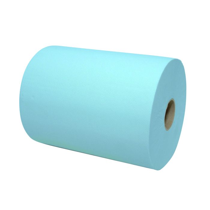 Handdoeken 120665 op Rol Mini Matic XL blauw 6rollen   dop (120665)