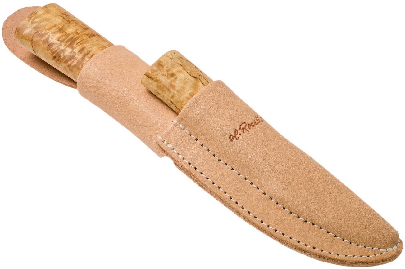 Roselli Hunting Knife & Grandmother Knife R180 leather sheath, combo set