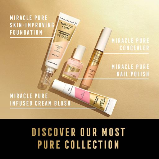 Max Factor Miracle Pure Skin-Improving Foundation, 50 Natural Rose