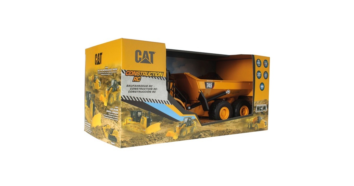 Carrera1:24 RC CAT 745 kiepwagen