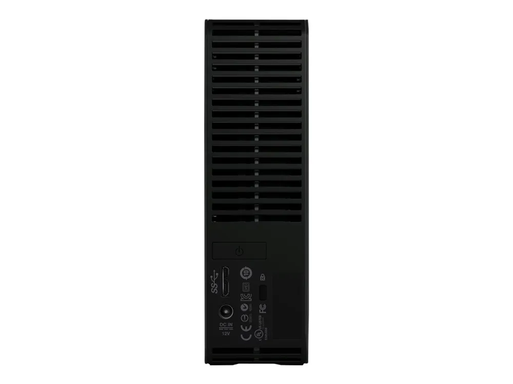 WD Elements Desktop WDBWLG0180HBK - Harddisk - 18 TB - ekstern (stationær) - USB 3.0 - sort