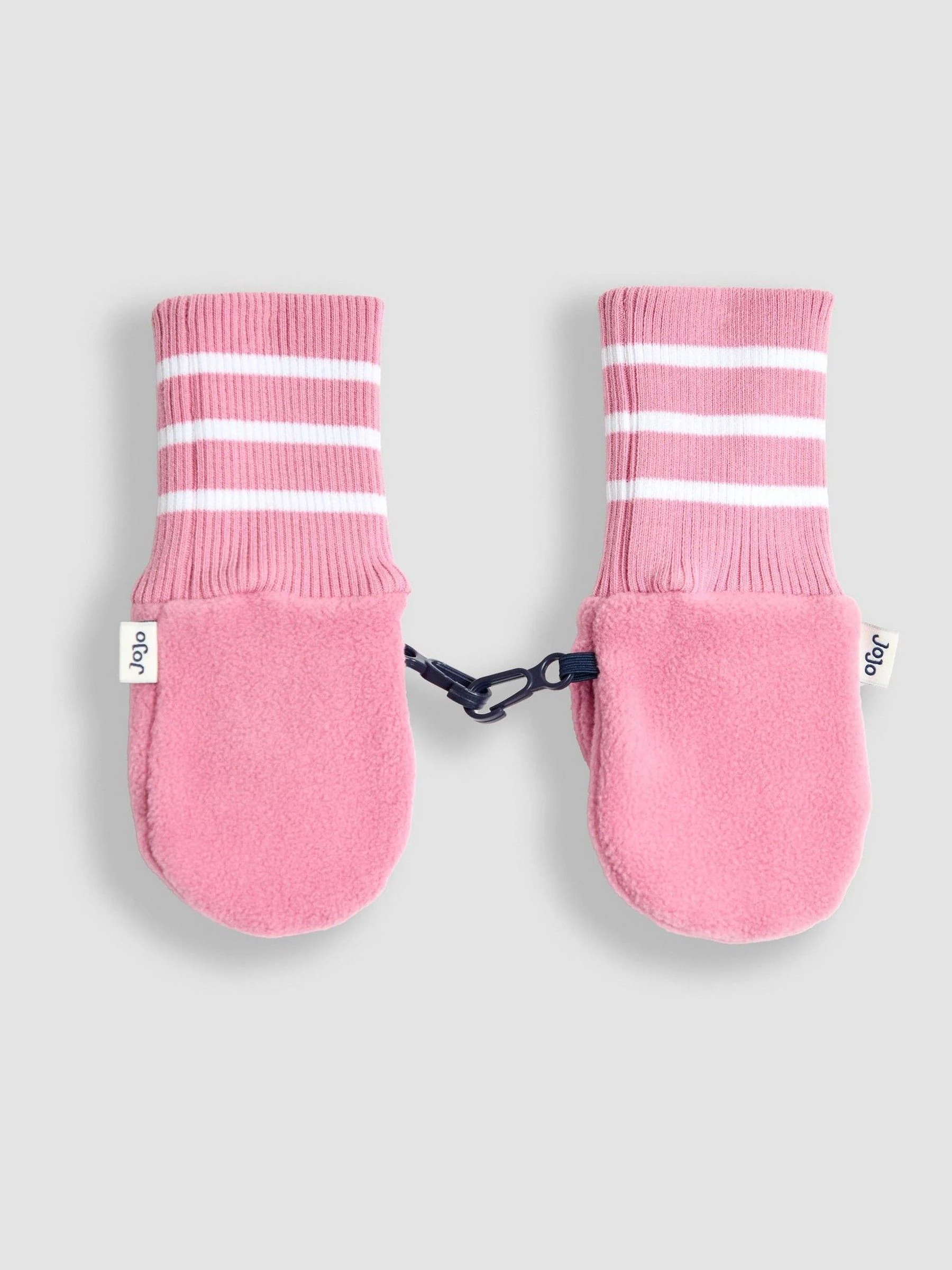 JoJo Maman Bébé Polar Fleece Mittens With Cuff