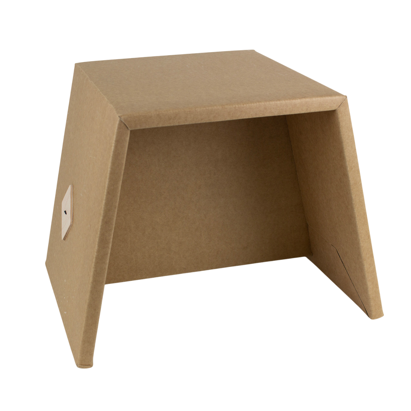 Kinderhocker aus Karton Dreikäsehoch