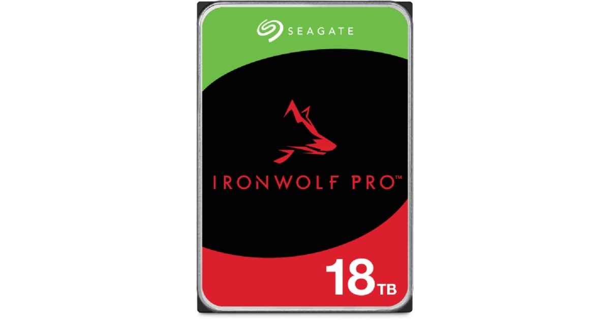 SeagateIronWolf Pro 18 TB harde schijf  (ST18000NT001, SATA/600, 24/7)