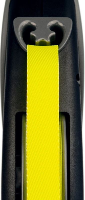 Flexi Rollijn Giant Professional - 10 Meter - Zwart/Geel
