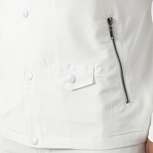 Ensemble Veste Et Pantalon Jogging KL-2060 Blanc