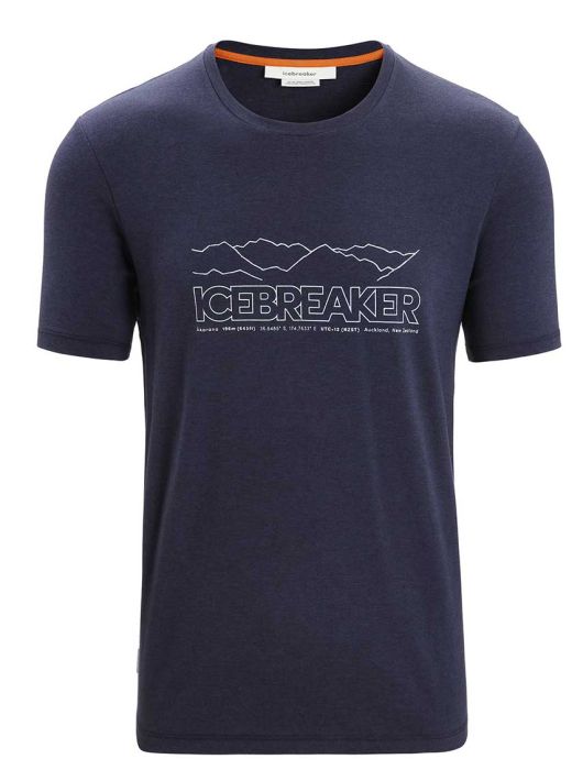 Central Classic SS Tee Icebreaker Story herre-T-shirt