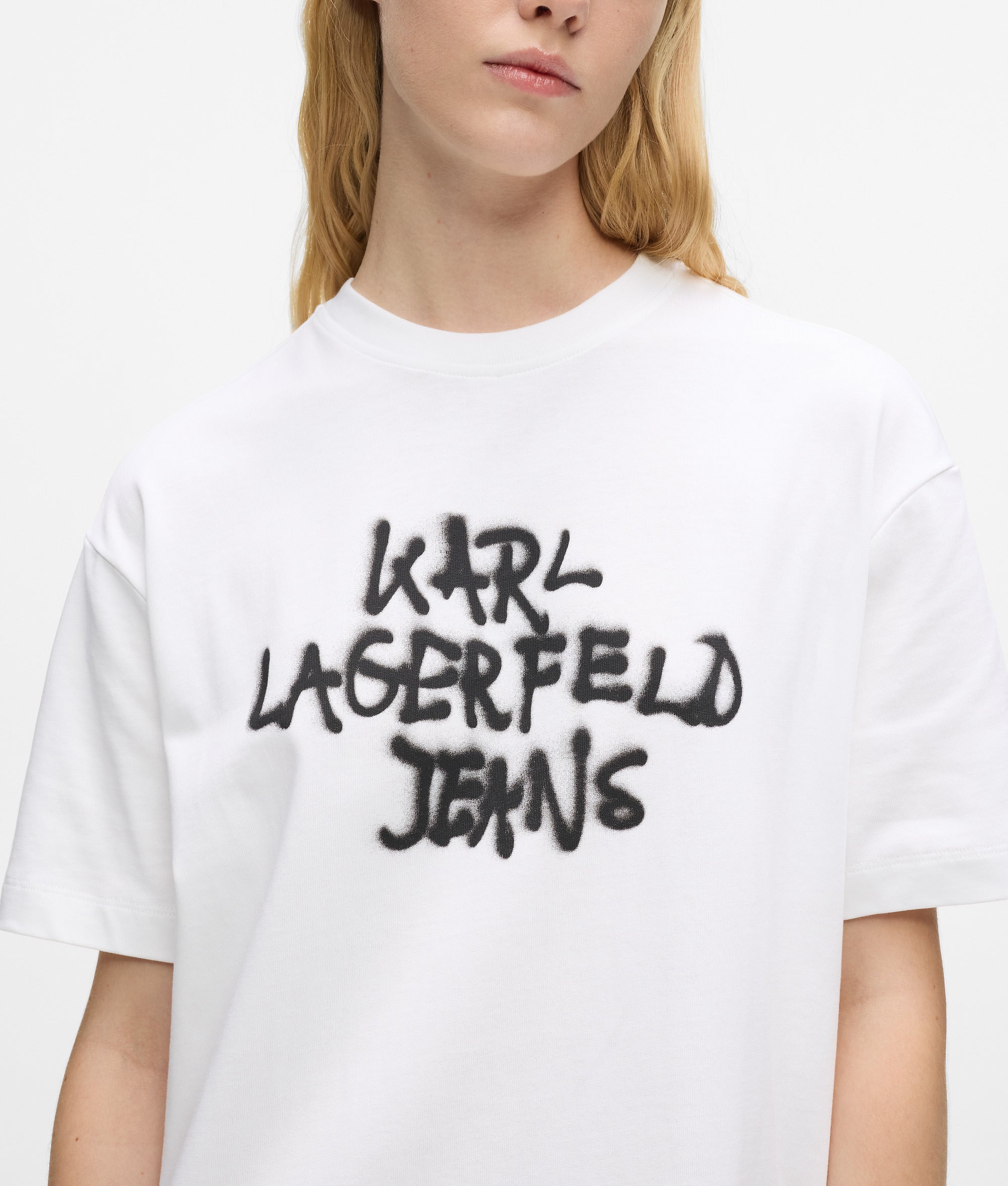 Graffiti T-shirt jurk