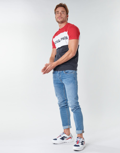 Jack & Jones - JJELOGO BLOCKING - Rouge