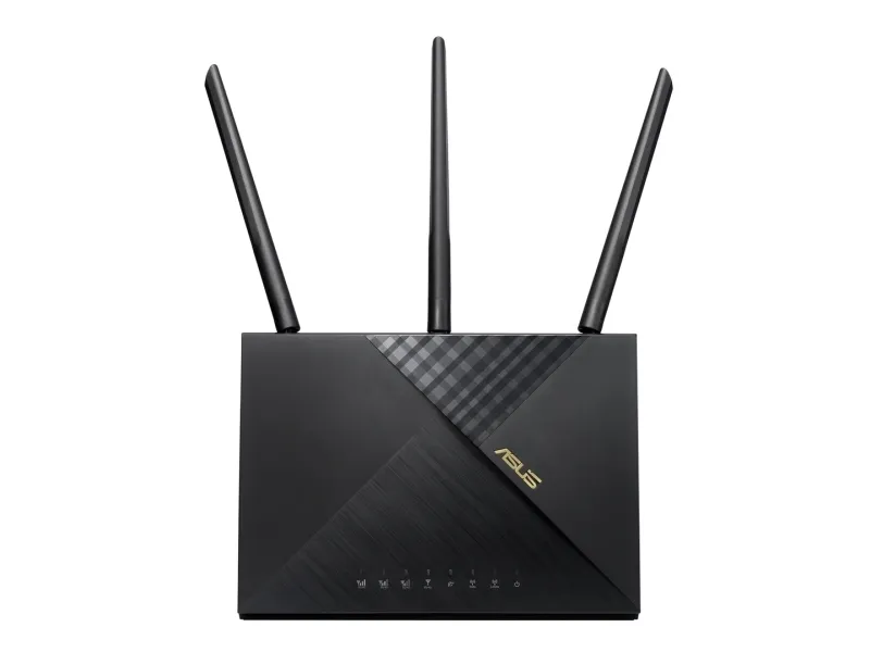ASUS 4G-AX56 - Trådløs router - WWAN 4-port switch - 1GbE - Wi-Fi 6 - Dual Band eftersyn ikke inkluderet