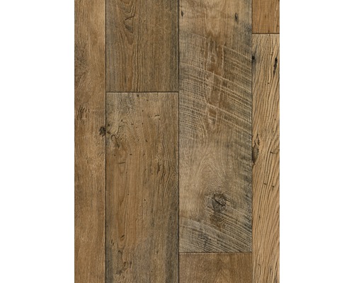 Faray PVC-plankenvloer, rustiek bruin, FB544, 400 cm breed (per meter verkocht)