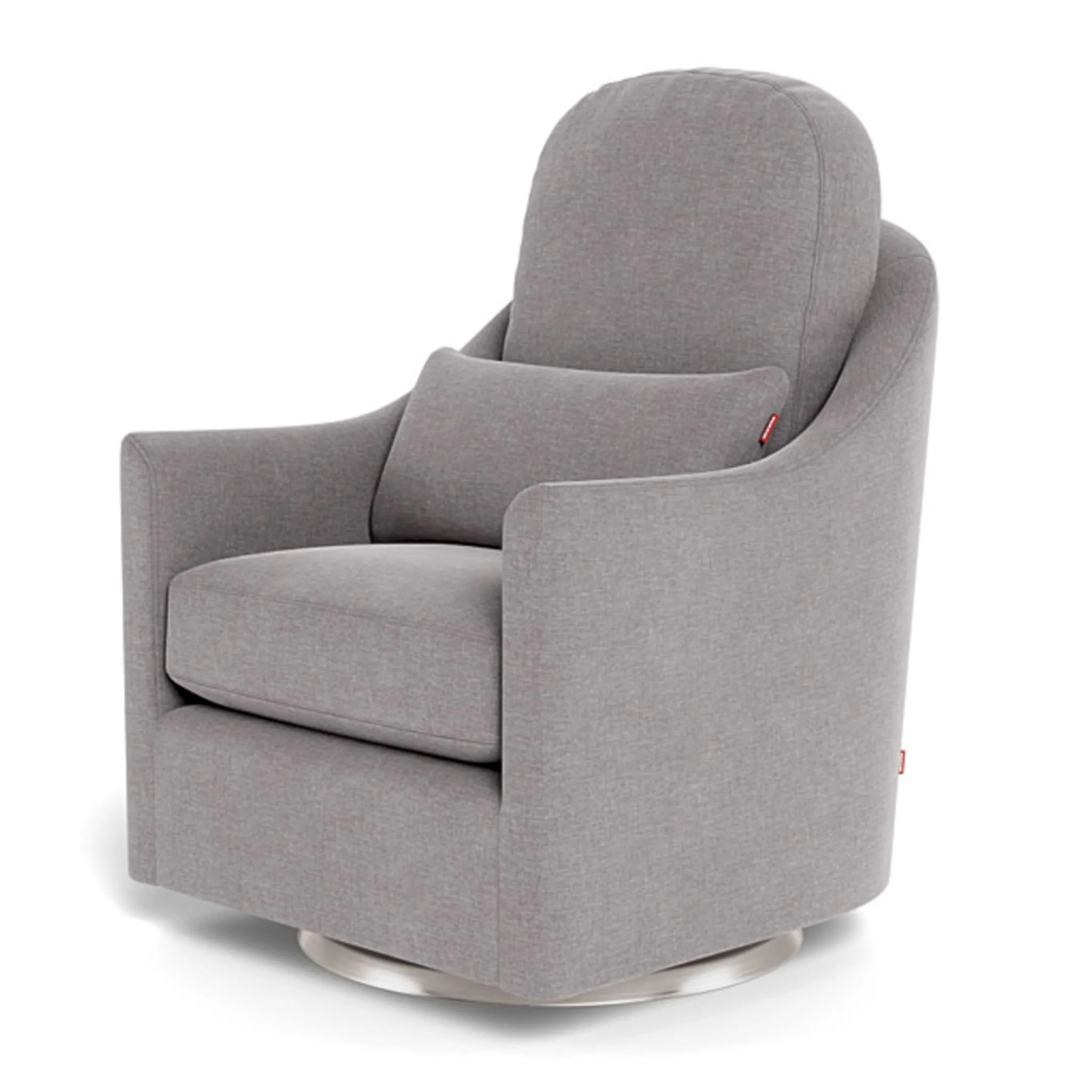 Monte Fauteuil Berçant et Pivotant Nessa -  Pebble  Argent