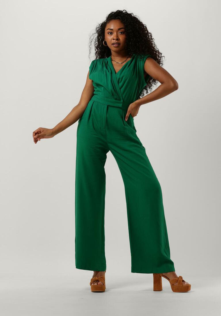 SUNCOO groene suncoo jumpsuit tori