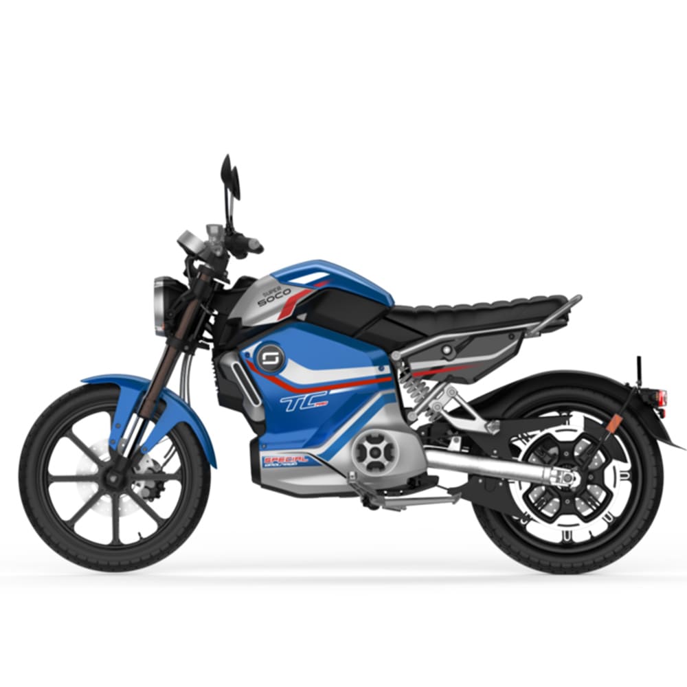 Moto électrique Super SOCO TC Max PRO 125 cm3 - Edition Limitée
