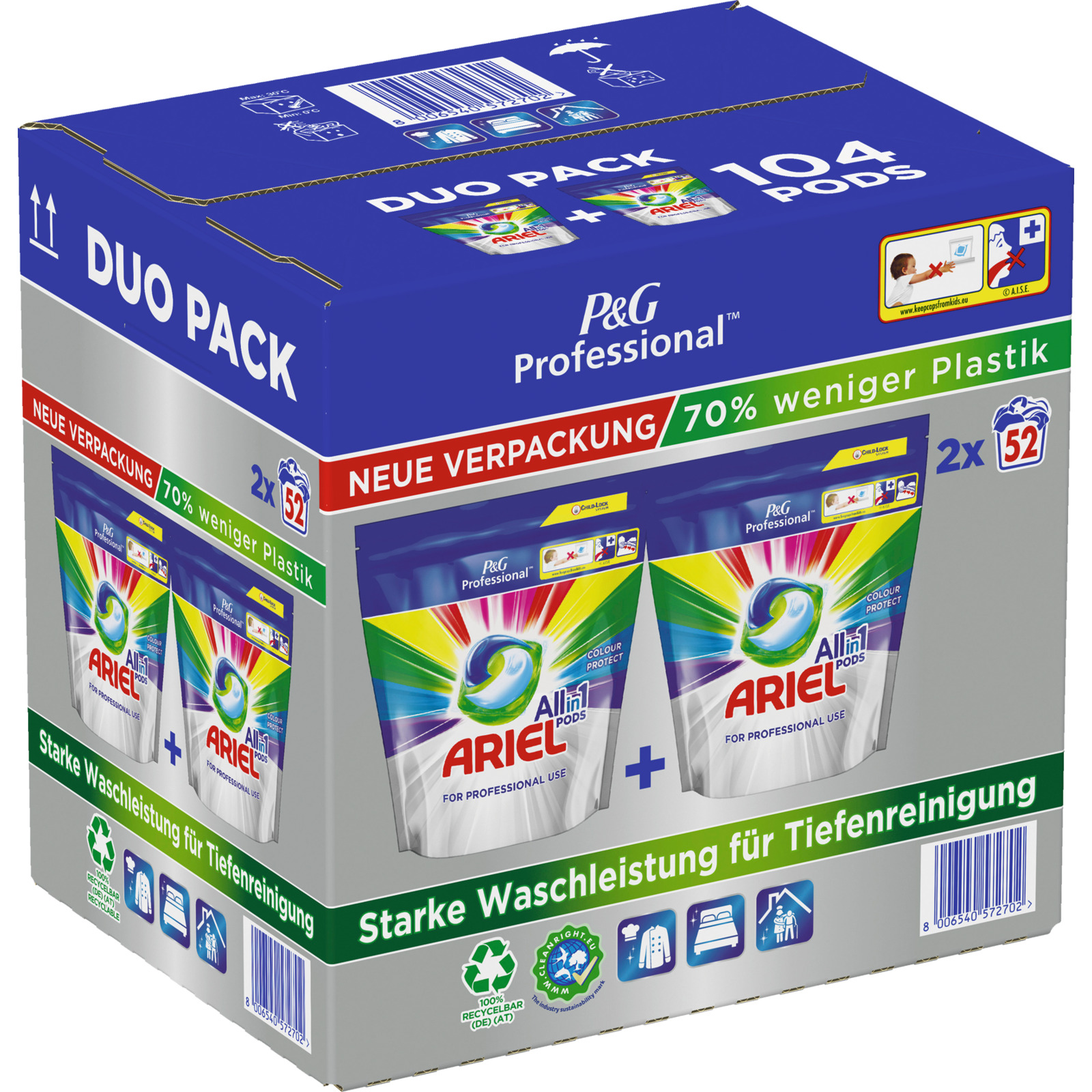 Ariel Pods Prof Color 2x52WG