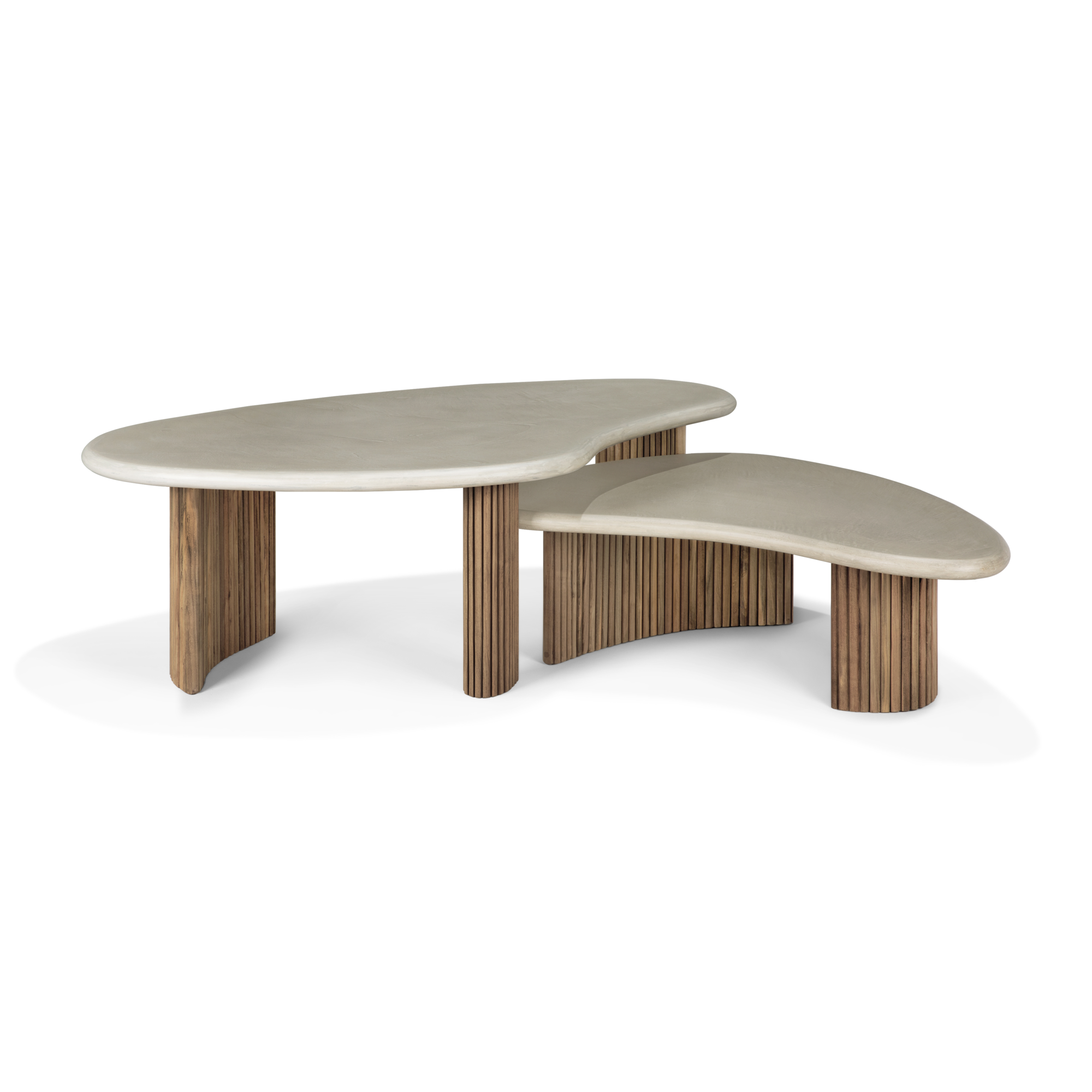 Ethnicraft - Outdoor - Boomerang tuin koffietafel - 90